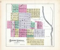 Baxter Springs, Kansas State Atlas 1887